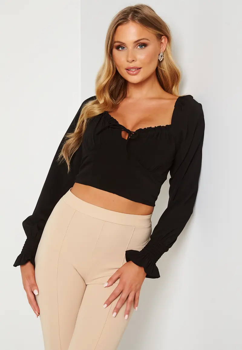 Zandria cropped top