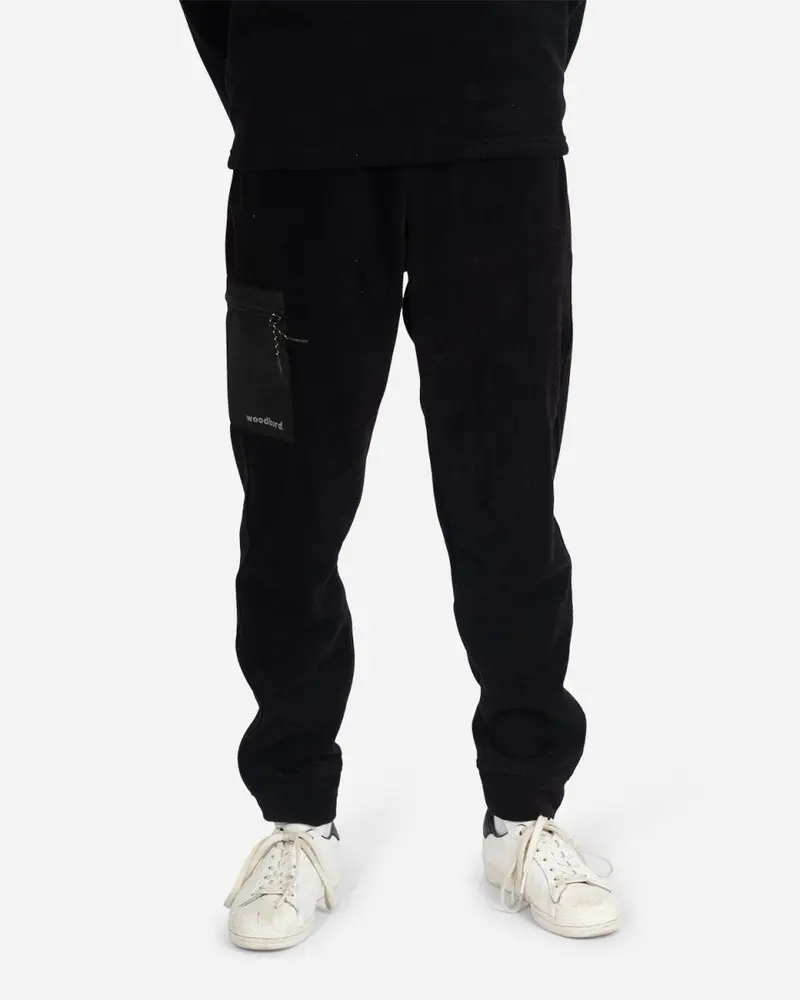 Zling Fleece Pants - Black
