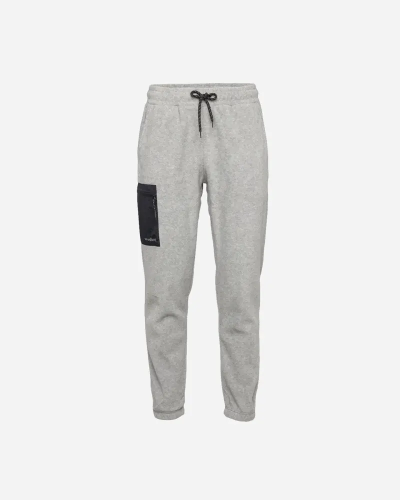 Zling Fleece Pants - Grey Melange